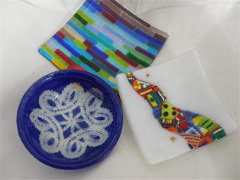 Fused Glass Plates & Bowls