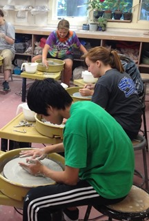 3-15 Teen Pottery on the Wheel Session 3