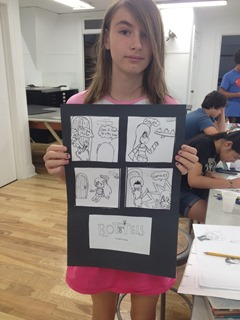 4-16 Teen Cartooning, Comic Books & Illustration with Desire Grover