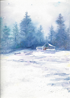 Watercolors of Winter