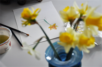 Online Class: Watercolors of Spring
