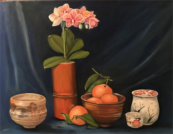 Oil Painting for Beginner Adults with Liz Fusco | February | Spring