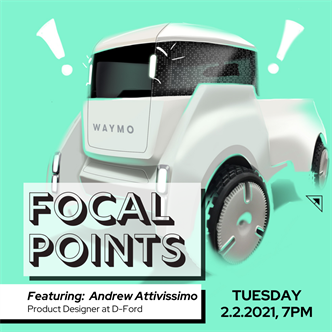 Focal Points Virtual Artist Talk Series: Andrew Attivissimo