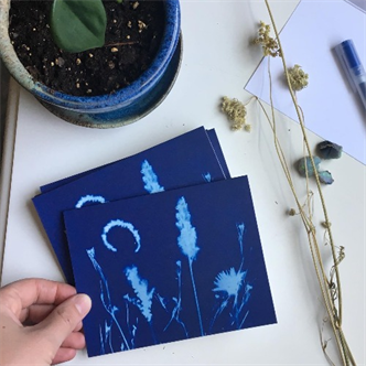 NEW! Earth Day Family Cyanotype Workshop