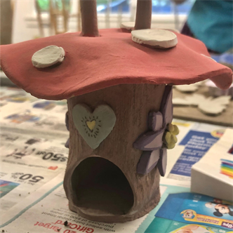 Clay Fairy, Gnome & Toad Homes