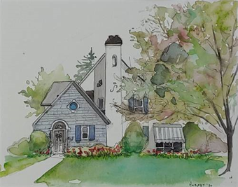 Introduction to Watercolor: Through Landscapes - Online