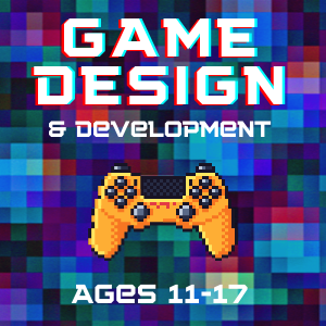 Game Design & Development with Patrick Aievoli | Tues/Thurs 8/3-8/26 | Ages 11-17 | Summer 2021