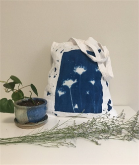 Cyanotype & Textiles: Create a Botanical Bag
