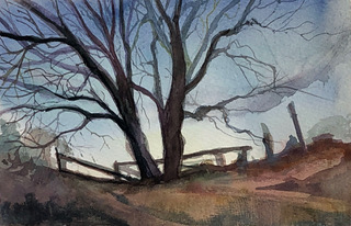 Painting Winter Trees - Online