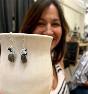 Beginners Silver Earrings Workshop with Jen Salta |Tuesday 8/15 | 6-9 pm | Summer 2023